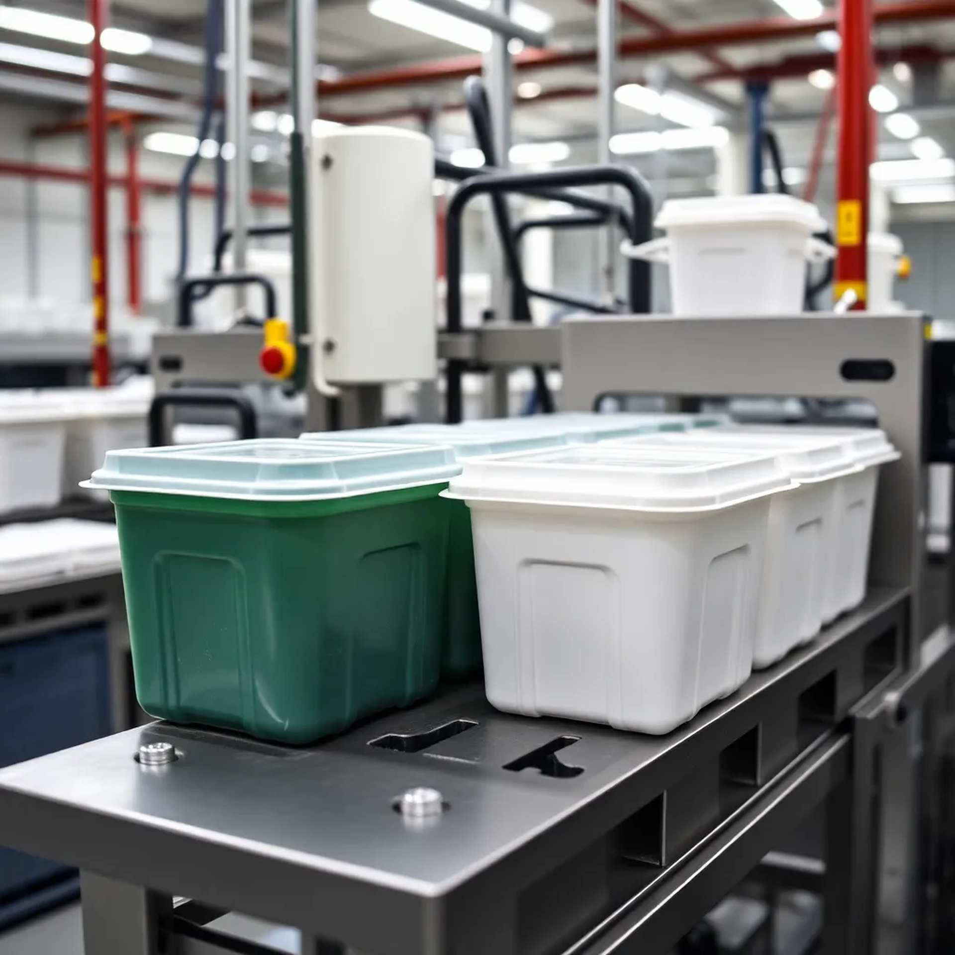 EcoFlex sustainable container manufacturing